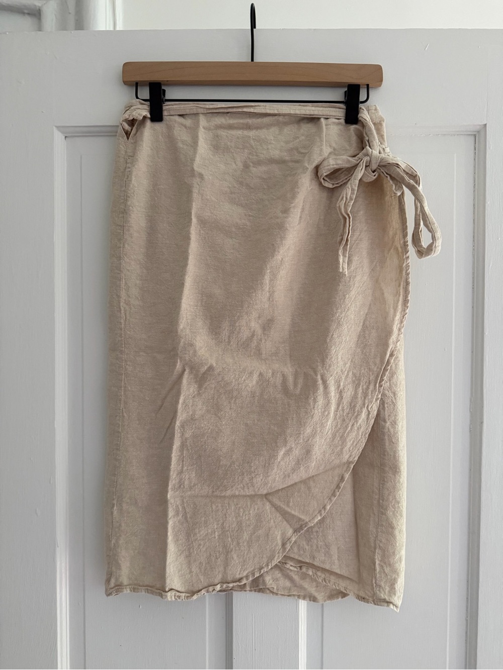 Marine Layer linen wrap skirt / cover up - size M
